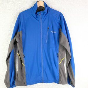 Marmot Jacket Mens Large Softshell Full Zip Lightweight Outdoor Hiking